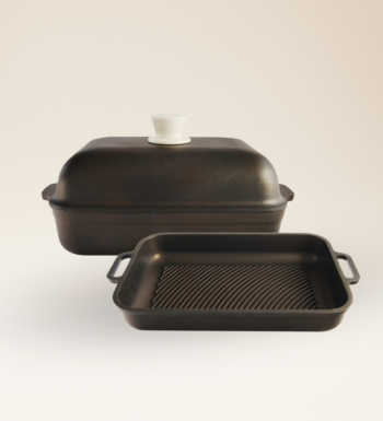 Set Rotisserie con Base Asadora