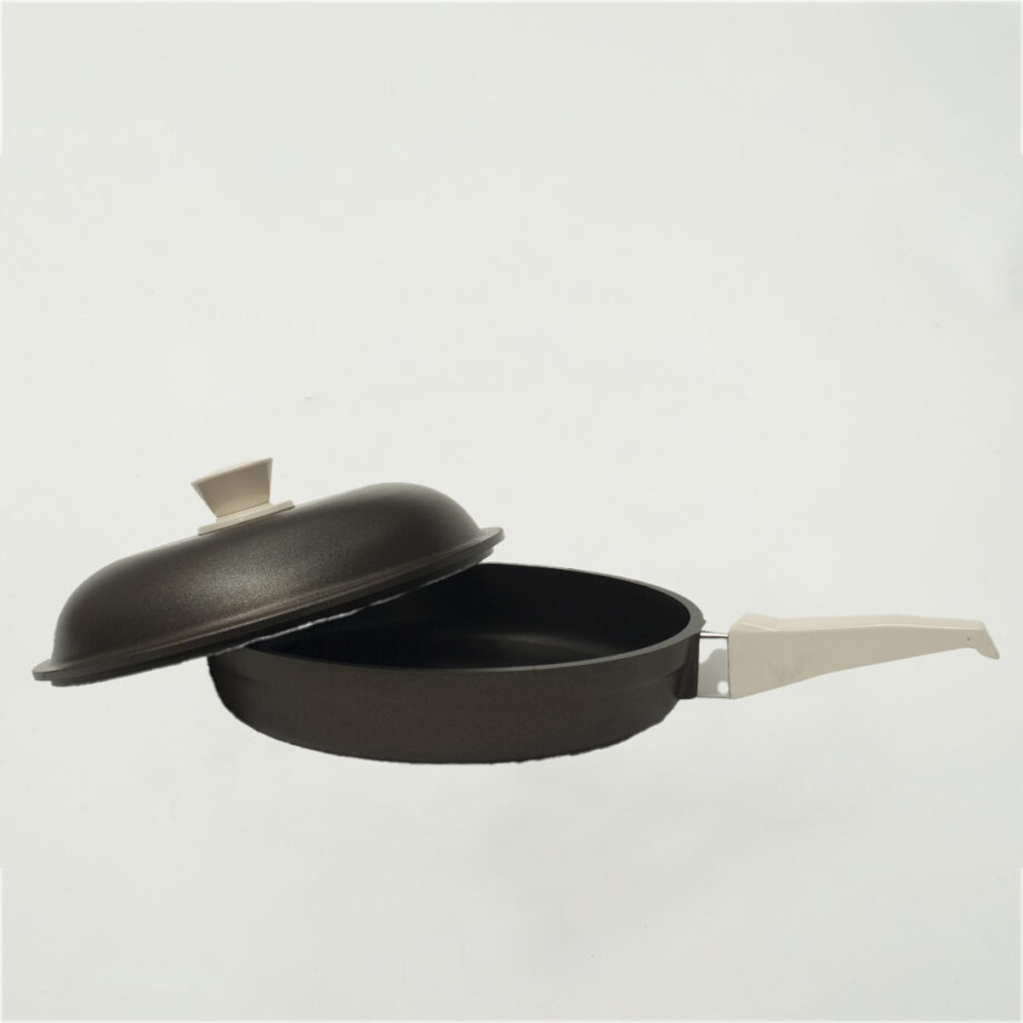 Set Ideal: Cacerola Grande, Sartén Grande y Cacerola Mediana con mango