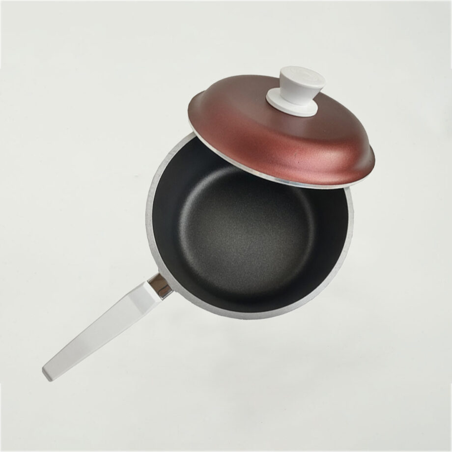 Set Ideal: Cacerola Grande, Sartén Grande y Cacerola Mediana con mango