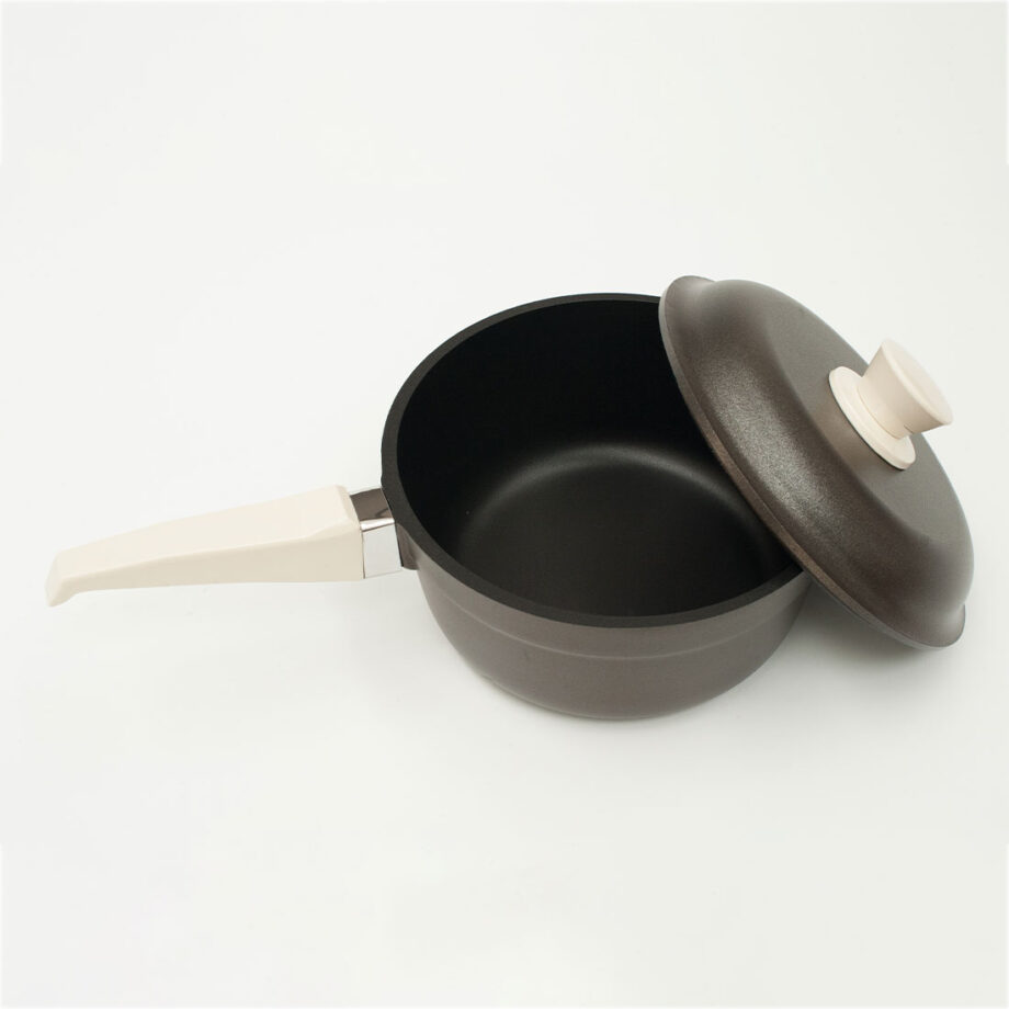 Set Ideal: Cacerola Grande, Sartén Grande y Cacerola Mediana con mango