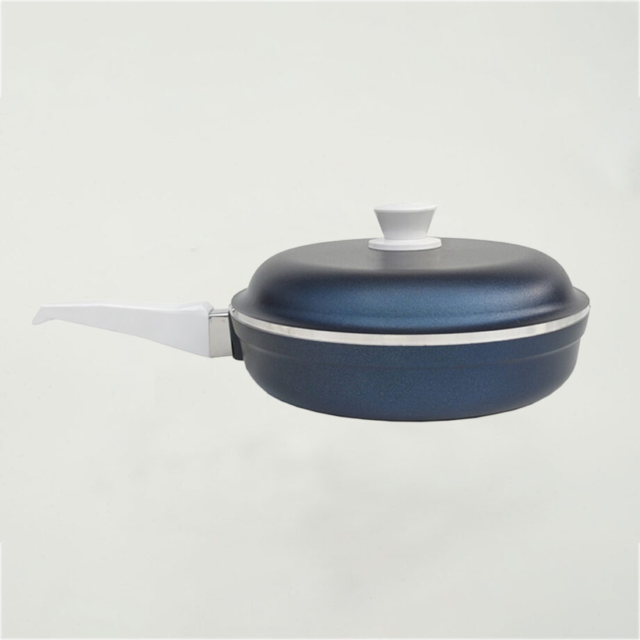 Set Ideal: Cacerola Grande, Sartén Grande y Cacerola Mediana con mango