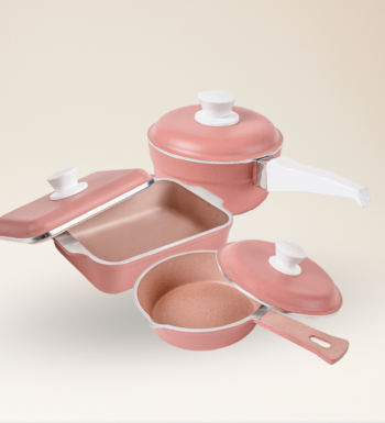 Le Petit Set: Mini Rotisserie + Mini Sartén + Cacerola Chica - KG