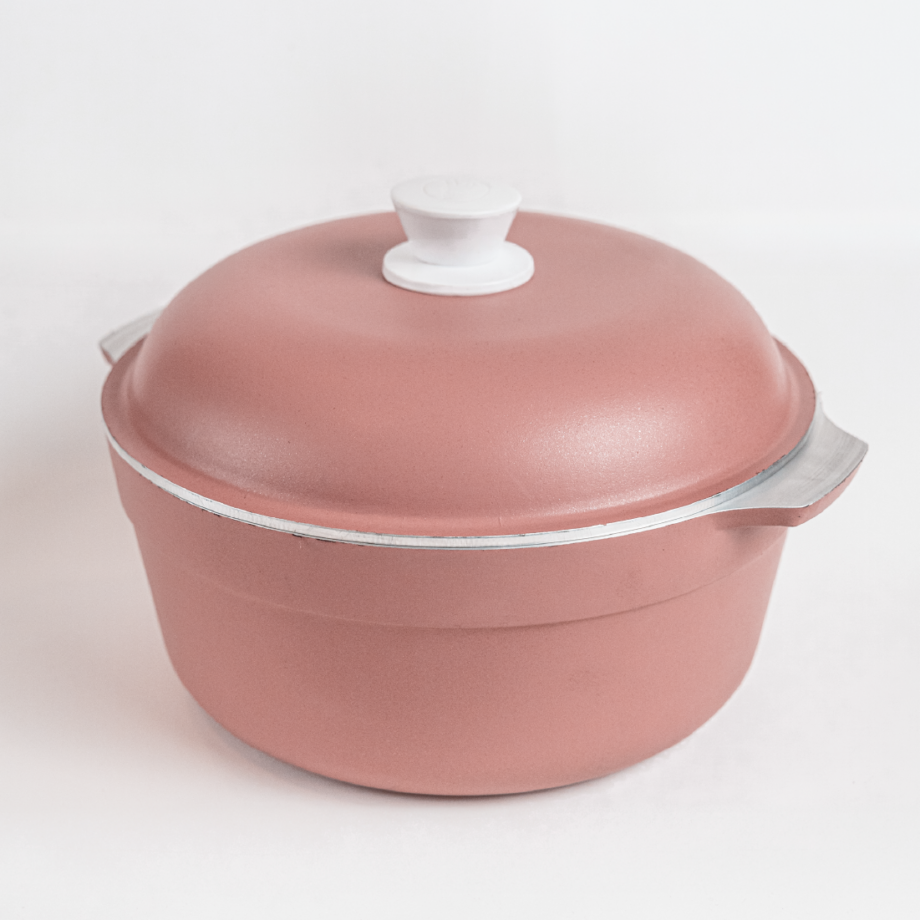 Set Ideal: Cacerola Grande, Sartén Grande y Cacerola Mediana con mango - KG